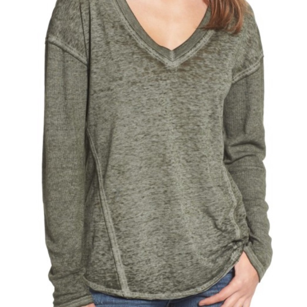 BP. Long Sleeve Tunic Light Top Size S